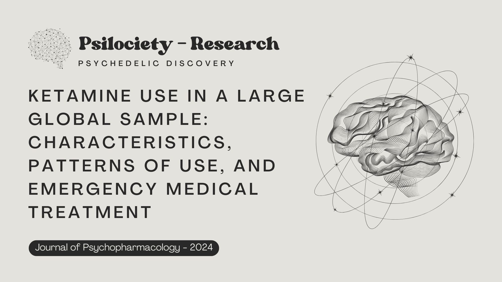 Ketamine Use in a Large Global Sample: Characteristics, Patterns of Use, and Emergency Medical Treatment